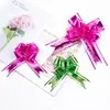 Decorações para Festa de Fim de Ano, Laços Relevados Revestidos de Alumínio, Decorações para Carro de Casamento, Embalagem de Presentes de Natal