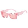 Gafas de Sol Nuevo Estilo 2023 Ins Estilo Europeo y Americano Personalizadas Punk Gafas de Sol con Muescas Personalizadas Hip Hop Foto Gafas Ojo de Gato