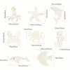 Pintura para Niños Bricolaje Manualidades de Madera Serie Peces Océano Traje de Pintura Juguetes para el Desarrollo Cerebral Manual