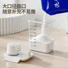 Caja de almacenamiento para detergente en polvo, cubo de plástico de gran capacidad para el hogar, recipiente para rellenar líquido de lavado embolsado, caja de almacenamiento a prueba de humedad