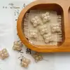 Série rosa contas de vidro tcheco doméstico sino de pássaro pena feito à mão folhas ouro pulseira diy acessórios de material