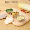 Caja de Condimentos de Acero Inoxidable 304 Almacenamiento Taza para Salsa con Tapa Plato Especial Mini para Condimentos Taza para Salsa Plato para Dips Caja de Condimentos