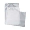 Saco de zíper de roupas transparentes PE Eva Saco de embalagem de plástico fosco Saco de armazenamento de meias de roupas íntimas espessadas em estoque por atacado