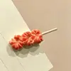 Pinza para el Cabello Exquisita de Gama Alta para Mujer Clip BB Estampado de Leopardo Retro Lindo Clip para Flequillo Lateral Accesorios para el Cabello de Moda con Temperamento