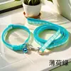 Huella Perro y Gato Correa Mascota Pequeña Correa Collar Set Cuerda para Pasear Perro Teddy Gatito Correa