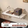 Estante de pared, estante de pared para mesita de noche, partición de una palabra, pared de sala de estar, estante para router sin perforaciones, estantería de pared