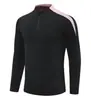 Nueva Chaqueta de Entrenamiento de Fútbol Casual de Deportes al Aire Libre de Invierno Chaqueta de Manga Larga Conjunto de Uniforme de Fútbol Ropa Cálida de Entrenamiento