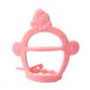 Bebê Bebê Pulseira Luvas Dente Goma Fervida Silicone Macio Bebê Mordida Goma Moedor