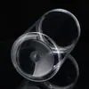 Frasco de plástico transparente sellado, portátil, de grado alimenticio y engrosado para exteriores, para snacks, ciruelas en conserva, ciruelas pasas y cáscara de mandarina confitada
