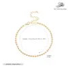 Pulsera de Plata de Ley S925 Más Vendida Transfronteriza con Cuentas Redondas Lisas, Joyería Ajustable, Accesorio de Plata Versátil Simple y Moderno