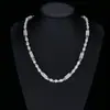 Colar Lanterna, Bruto e Dominador, Moderno Estilo Europeu, Americano e Coreano Prata Comprimento Médio Banhado a Prata Masculino Nicho Joias de Luxo