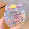 Gomas de Pelo de Colores, Elásticas y No Dañinas para el Cabello, Gomas para Trenzas de Niña, Lindas Gomas para el Pulgar de Bebé para Niños