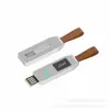 Memoria USB Flash con Luz LED Push-Pull, Memoria USB para Publicidad y Regalo Promocional de Negocios, Memoria USB para Reunión Anual de la Empresa, Pendrive