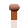 Esponja de Cogumelo Selecionada Cuidadosamente, Expande Quando Molhada em Água, Dupla Utilização para Molhado e Seco, Não Absorvente de Pó, Cabeça de Esponja Conformável Ferramenta de Maquiagem