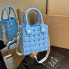 Bolsa de Praia Eva Popular Europeia e Americana para Uso Externo, Cesta de Armazenamento Portátil de Mão com Grande Capacidade
