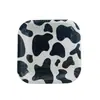 La Serie de Vacas Más Vendida de Amazon Blanco y Negro Desechable Fiesta Platos de Papel Vasos de Papel Servilletas Platos de Papel Vasos de Papel 1