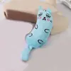 Grampo de Cabelo Pelúcia Desenho Animado Gato e Cachorro Fofos Engraçados Clipe Decorativo para Franja Lateral Acessório de Cabeça Criativo de Nicho