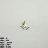 Conector de Ángulo Recto de Pieza de Hierro Cruzado Ángulo L Código t Soporte de Ángulo de Hierro Pieza de Fijación para Mesa y Silla de Comedor Refuerzo Plano