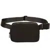 Bolso Lulu del mismo estilo en stock, riñonera antisalpicaduras, riñonera deportiva de nailon para correr, riñonera para teléfono móvil para hombres y mujeres.