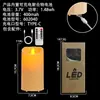 Lámpara de Vela Electrónica Recargable USB Boda Restaurante Concierto Control Remoto Simulación Vela Oscilación Expresión Camino Luz