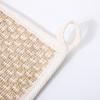 Toalla de baño cuadrada de cáñamo QQ de fábrica con cuerda para colgar, toalla para lavarse la cara, toalla para limpiar las manos, toalla de baño para el hogar, toalla de baño de barro, venta al por mayor