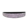 Cinturón ancho elástico de diamantes de imitación brillantes con incrustaciones de diamantes completos, cinturón elástico de moda de cristal para mujer que combina con todo