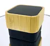 A15 Madeira de Bambu Ecológico Áudio Bluetooth Alto-falante Portátil Sem Fio Grão de Madeira Mini Alto-falante Amplificador Subwoofer