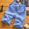 Pantalones Cortos de Seda Helada para Hombre Talla Grande de Verano, Pantalones Cortos Deportivos para Exteriores, Pantalones Cortos Casuales de Playa, Pantalones de Longitud Media, Dropshipping de Comercio Exterior