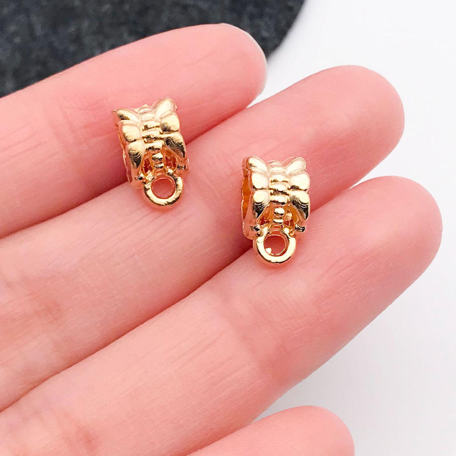 20659-M-KC金锌合金三通11x6孔5mm-0.7g