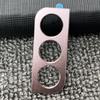 Película de lente de aluminio para Samsung S22 Ultra, pegatinas protectoras de metal huecas para Galaxy S22 Plus