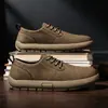 Mocasines para Hombre de Otoño, Retro Británico Piel Genuina Talla Grande Punta Ancha Zapatos Casuales, Zapatos de Cuero para Hombre con Dedo Gordo Pie Ancho para Ir al Trabajo