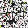 Accesorios para Joyería DIY Resina Dibujos Animados Lindo Panda Pegamento Crema Imanes para Refrigerador Pinzas para el Cabello Charms para Zuecos Accesorios Decorativos