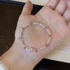 Pulsera de Perlas de Moda para Mujer, Lujo Ligero Nicho Dulce Estilo Ins Nuevo Diseño Nicho de Alta Gama Joyería de Pulsera de la Amistad