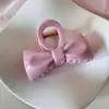 Pinza para el Cabello Tiburón Rosa Barbie, Pinza de Garra Simple y Elegante para Mujer, Versátil para Primavera y Otoño, Pasador Elegante para Recogido en la Parte Trasera de la Cabeza
