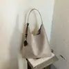 Design casual, estiloso, grande capacidade, ombro único 2026 moda popular nicho para o dia a dia simples retrô bolsa tote de ombro