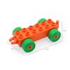 Bloques de Construcción para Autos, Partículas Grandes, Juguetes de Ensamblaje para Niños, Accesorios Educativos para Llantas, Ruedas Inferiores para Trenes, Compatibles con Feile