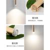Lámpara colgante cilíndrica larga de alambre LED francesa dorada con forma de espiral para recepción, bar, hotel, creativa, sencilla y personalizada para comedor.