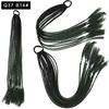 Pelucas de Cola de Caballo Dreadlock Estilo Europeo y Americano al por Mayor para Niños, Pelucas de Gomas Elásticas de Colores, Trenzas Boxeadora de Colores de Fibra de Alta Temperatura