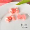 Acessórios de Resina com Laço de Flor de Cereja Doce e Fofo Cola Cremosa Capa de Celular Acessórios de Cabelo para Destaque Acessórios DIY