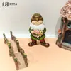 Novos Produtos Transfronteiriços Ornamentos Pequenos para Jardim Externo e Pátio Decorações para Sala de Estar em Casa Artesanato de Resina de Anão Desenho Animado