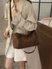 Estilo retrô transfronteiriço, acabamento fosco de alta qualidade, nova coleção outono 2026, bolsa moderna e versátil, grande capacidade, adequada para o dia a dia, bolsa de ombro ou bolsa transversal