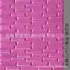 Calcomanías de Pared 3D Impermeables y a Prueba de Humedad Papel Tapiz de Espuma Autoadhesivo Papel Tapiz para Pared de Fondo de TV Decoración de Pared Patrón de Ladrillo Diagonal