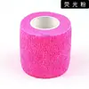 Vendaje Elástico Adhesivo Protector Vendaje Adhesivo de Tela No Tejida Colorido 5cm Equipo de Tatuaje Vendaje con Mango Antideslizante
