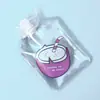 Bolsa Térmica Transparente de Água Quente Inverno Desenho Animado Quente Simples Anti-Frio Bolsa Aquecedora de Mãos para Estudantes Conveniente Portátil Cheia de Água Bolsa de Compressa Quente