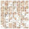 Compra Direta Transfronteiriça de 36 Cartões de Texto com Estilo Floral Clássico e Fresco, Cartões de Texto Inspiradores com Energia Positiva Simples