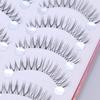Princesa da Lua S1 Cílios Postiços Femininos Simulação Natural S3 Peça Única Maquiagem de Noiva 10 Pares N03 Atacado S7
