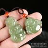 Colgante de Jade Afgano Natural Guanyin Jade Colgante de Jade Buda Masculino Colgante de Buda Maitreya Femenino Productos Genuinos Jade Natural Buda de Jabón