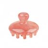 Pente Massajador de Disco de Resina de Cera de Abelha Sem Sândalo para Massagem no Couro Cabeludo, Abdômen, Barriga, Ombro, Pescoço - Escova Massageadora de Pontos de Acupuntura e Meridianos