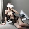 Susheng Lingerie Sexy Meias Roupa Feminina Transparente Tentação Sexy Meias Abertas Uniforme Combinação de Roupa de Rede W