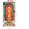 Nova Capa de Porta de Natal Transfronteiriça Papai Noel Feliz Natal Decoração Arranjo Bandeira Bandeira Suspensa Externa